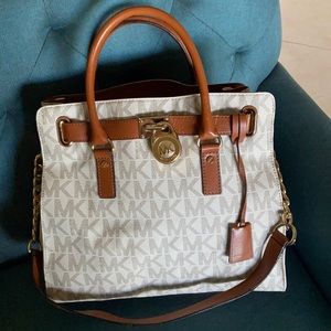 Michael Kors signature handbag.
